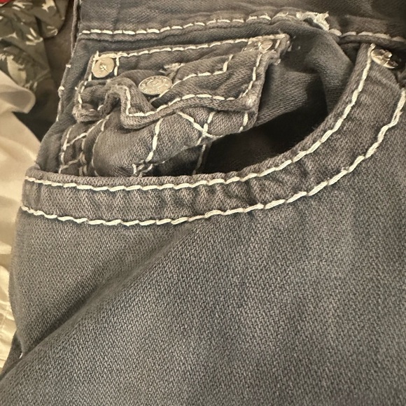 True Religion Men's Denim Jeans in Dark Blue - Picture 3 of 7